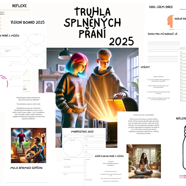 Truhla splněných přání - manifestace, cíle, seberozvoj 