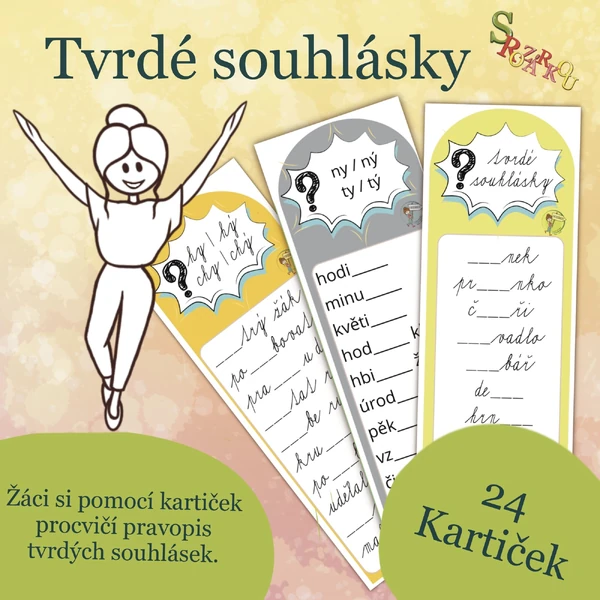 Tvrdé souhlásky S Rozárkou