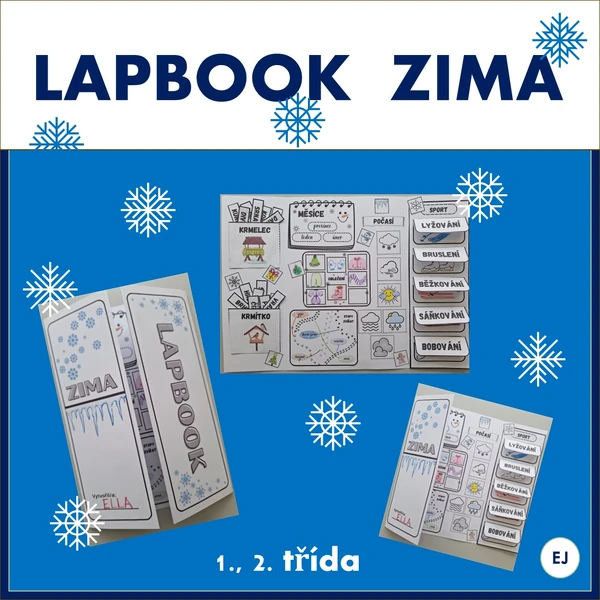 Lapbook - ZIMA