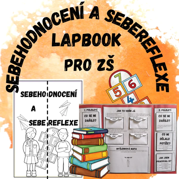 Sebehodnocení a sebereflexe - lapbook pro ZŠ