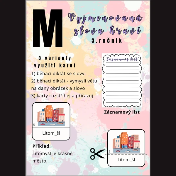 Vyjmenovaná slova hravě po M