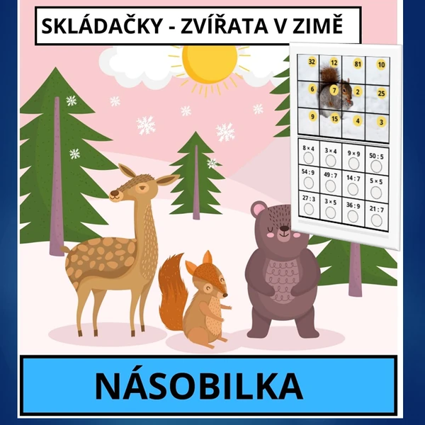 NÁSOBILKA - SKLÁDAČKY