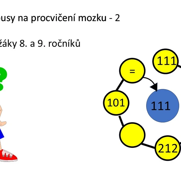 Zábavné rébusy na procvičování mozku pro žáky 8. a 9. ročníků - 2