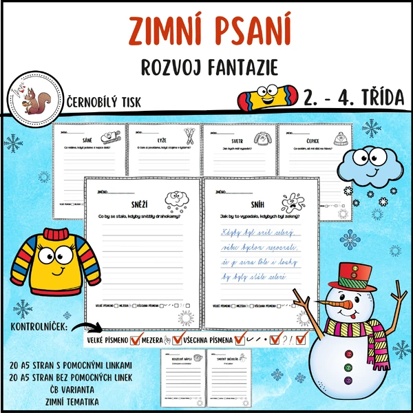 Zimní psaní