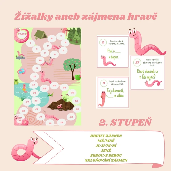 Žížalky aneb zájmena hravě