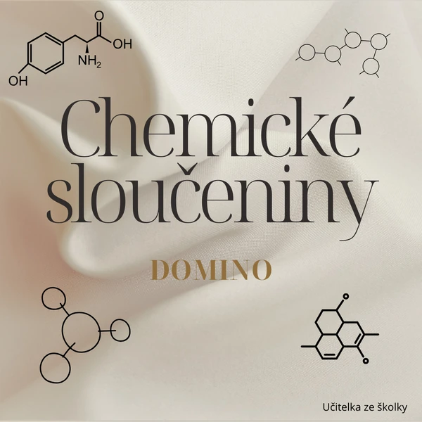 Chemické sloučeniny - domino