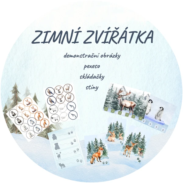 Zimní zvířátka ❄️ 