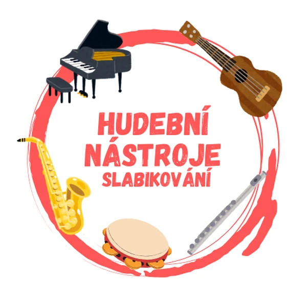 Hudební nástroje - slabikování