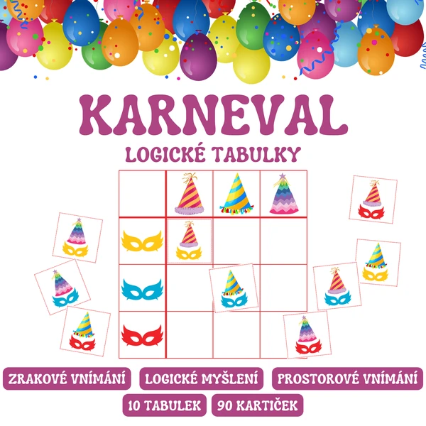 KARNEVAL - logické tabulky
