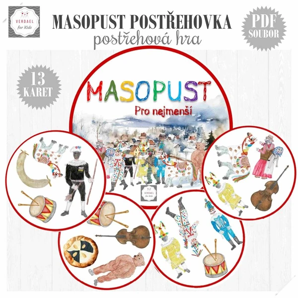 MASOPUST - postřehová hra