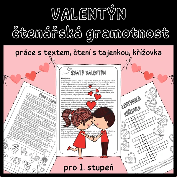 Valentýn - čtenářská gramotnost