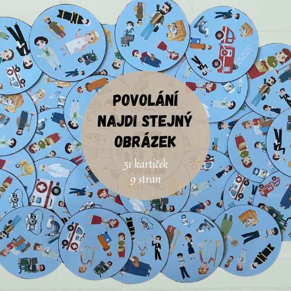 POVOLÁNÍ - NAJDI STEJNÝ OBRÁZEK