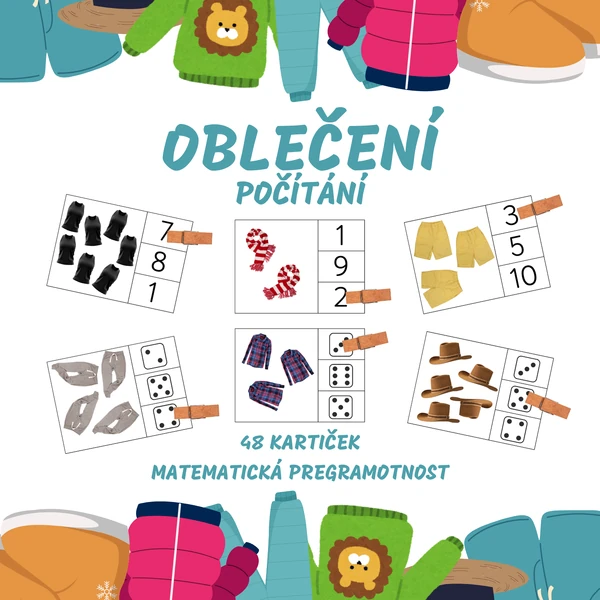 OBLEČENÍ - počítání