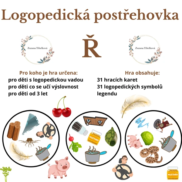 Logopedická postřehovka - Ř