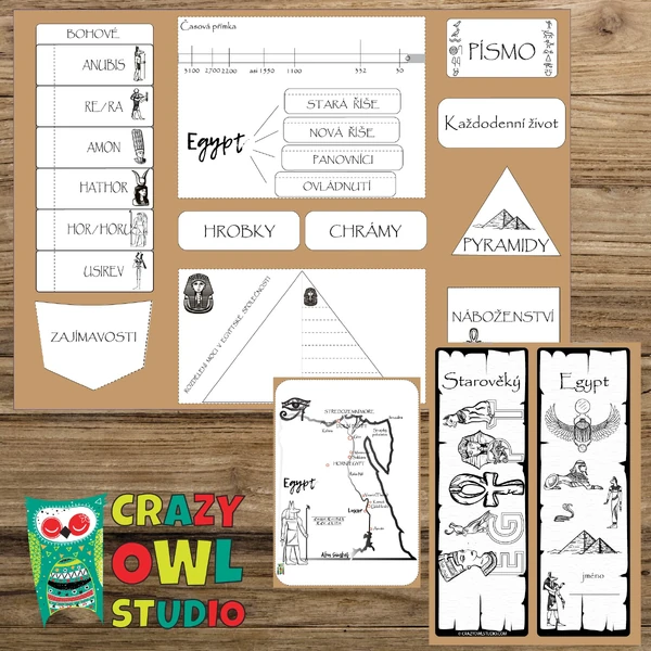 Lapbook STAROVĚKÝ EGYPT