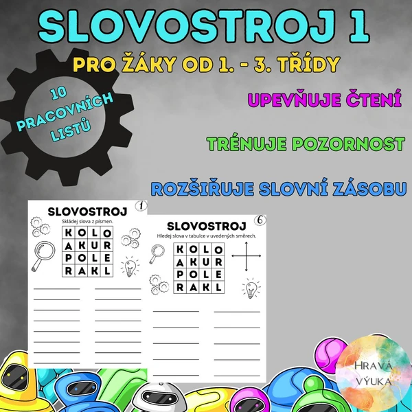 Slovostroj I. (1. - 3. třída)