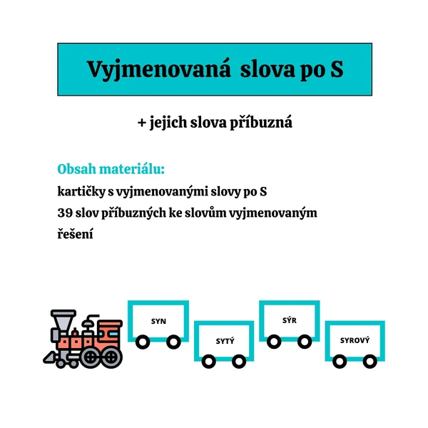 VYJMENOVANÁ SLOVA po S