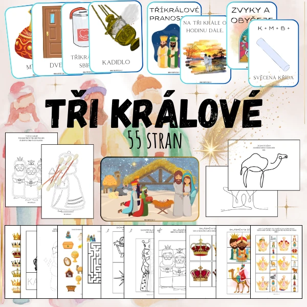 TŘI KRÁLOVÉ - Soubor aktivit