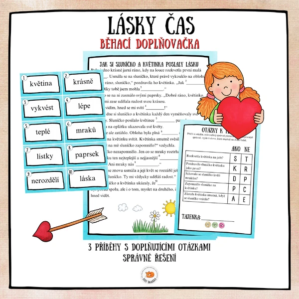 Běhací doplňovačka - Lásky čas