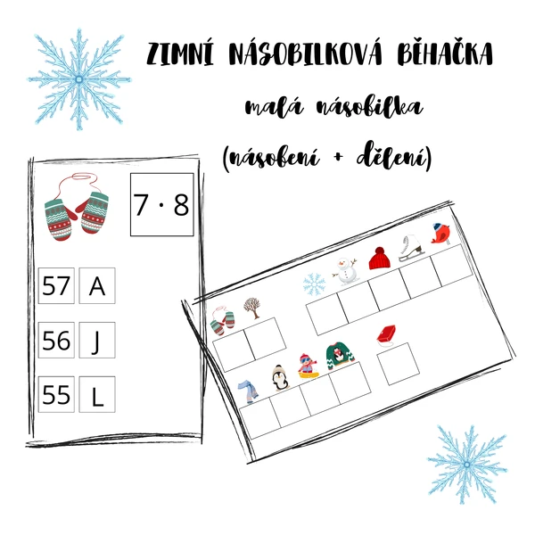 Zimní násobilková běhačka