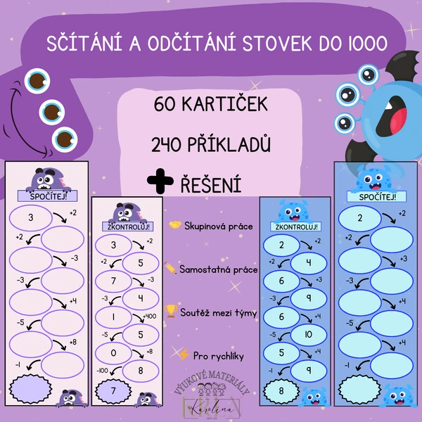 SČÍTÁNÍ A ODČÍTÁNÍ DO 10