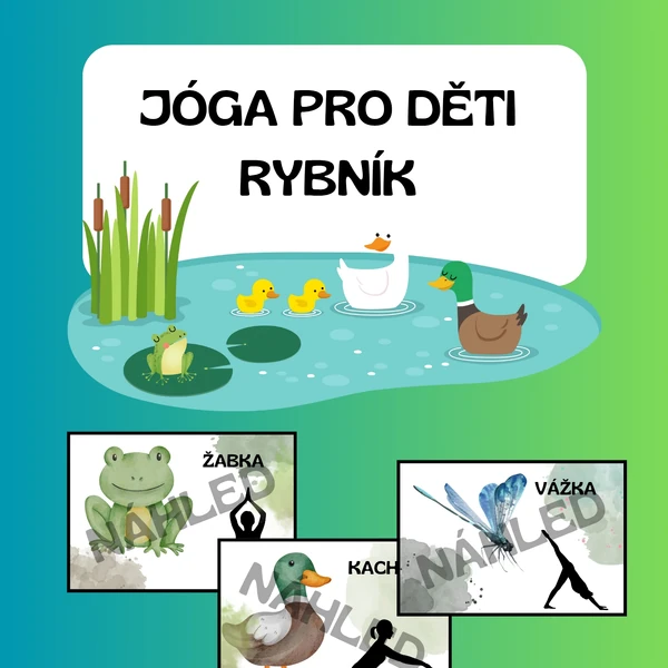 Dětská jóga - rybník