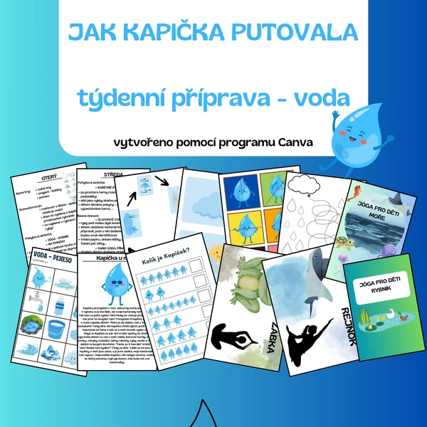 VODA - týdenní příprava