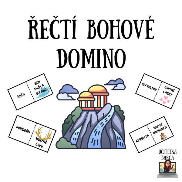 Řečtí bohové - domino