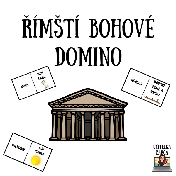 Římští bohové - domino
