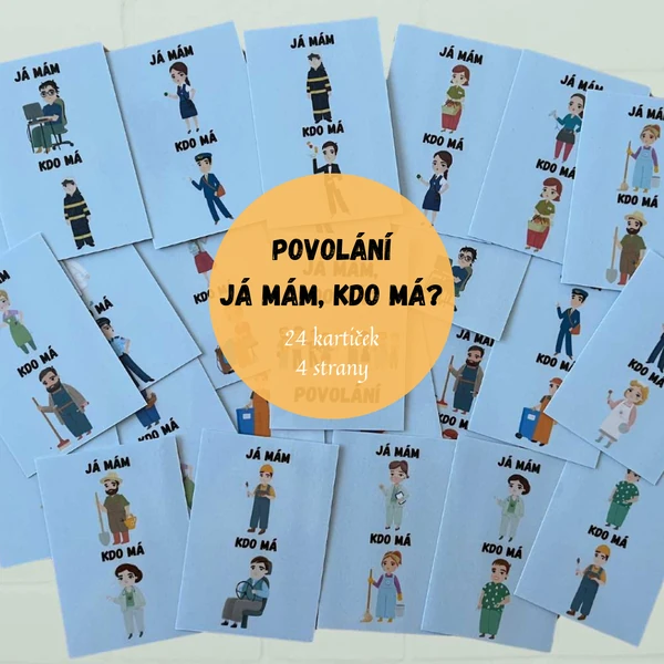 POVOLÁNÍ - JÁ MÁM, KDO MÁ?