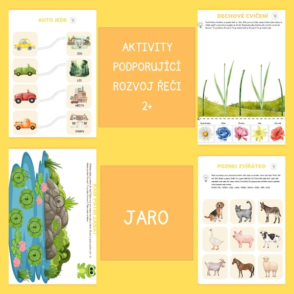 JARO - aktivity podporující rozvoj řeči 2+