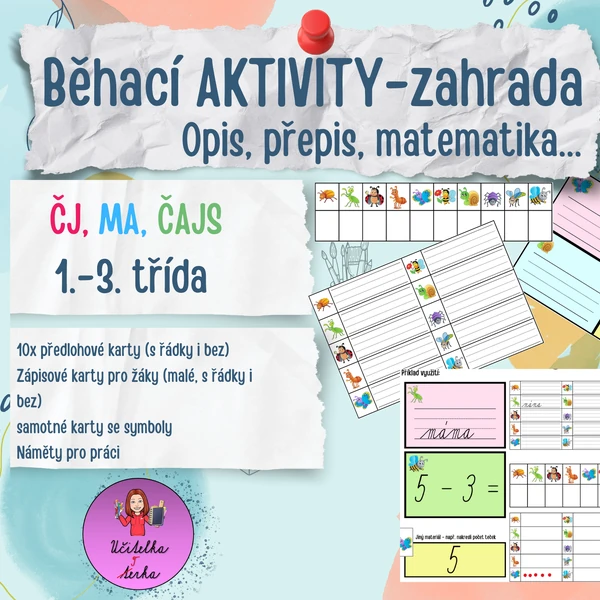 Běhací aktivity - zahrada