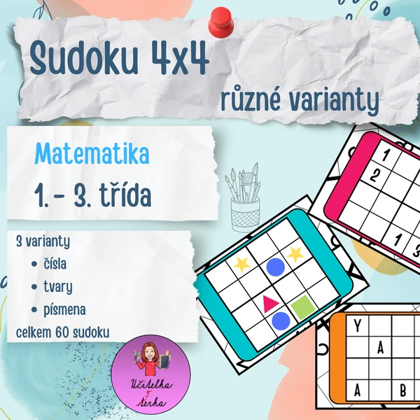 Sudoku 4x4 - různé