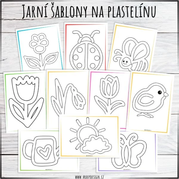 Jarní tvoření z plastelíny 