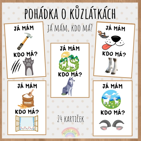 Já mám, kdo má? Pohádka o kůzlátkách