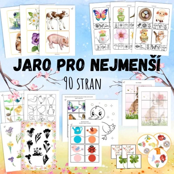 Jaro - soubor aktivit pro nejmenší