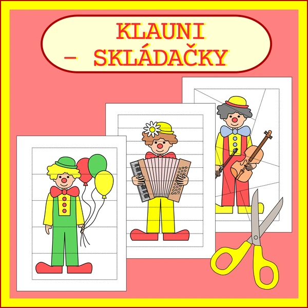 KLAUNI - SKLÁDAČKY