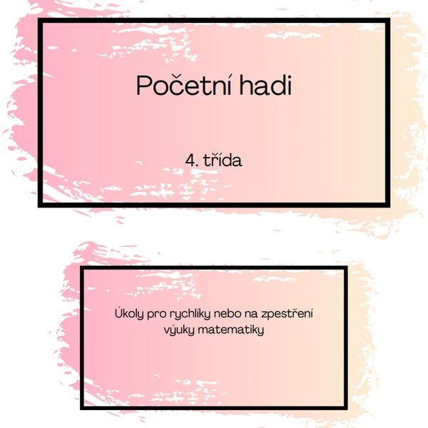 Početní hadi