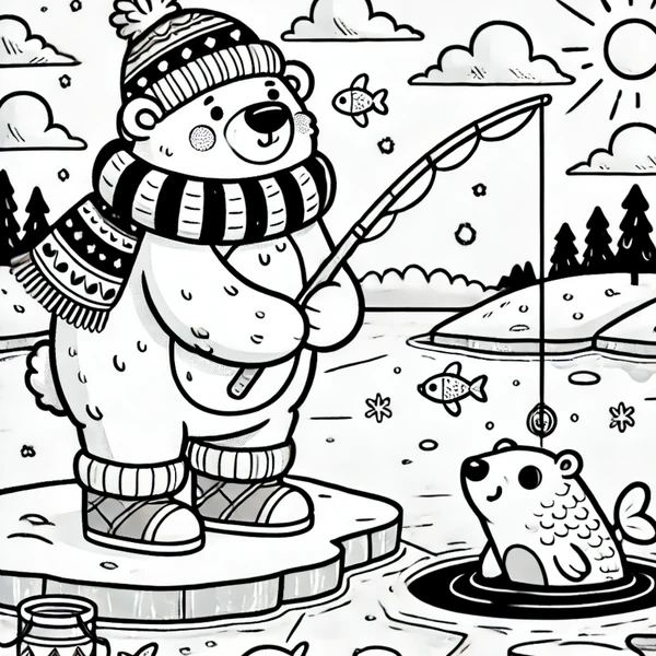 OMALOVÁNKY „ZIMA“ – ZÁBAVA PRO DĚTI! ❄️🎨