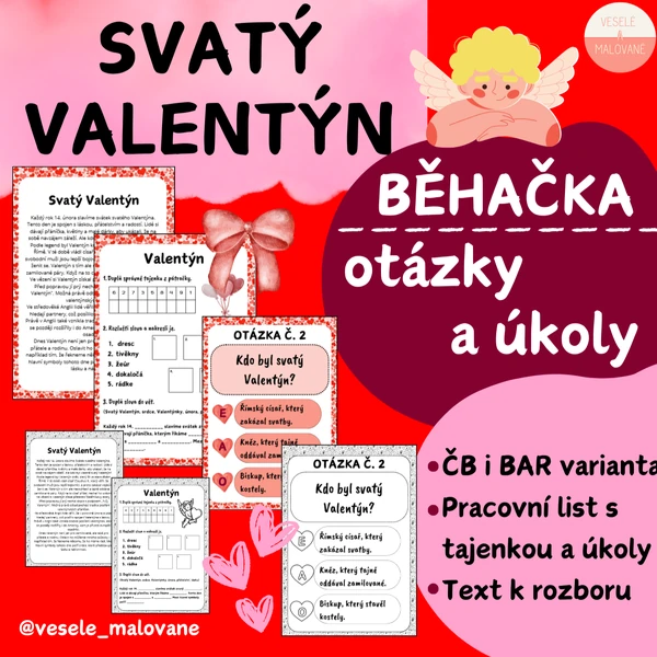 Svatý Valentýn - běhačka, pátračka