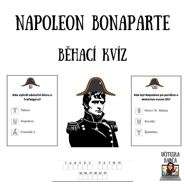 Běhací kvíz - Napoleon Bonaparte