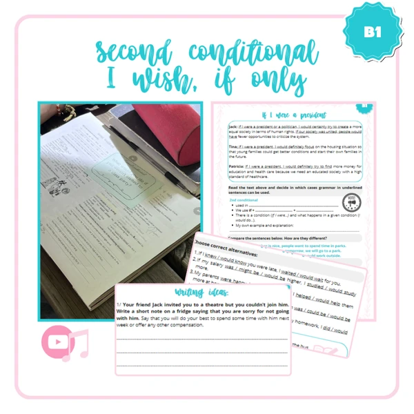 Second conditional & I wish, if only | B1/B1+ | SŠ