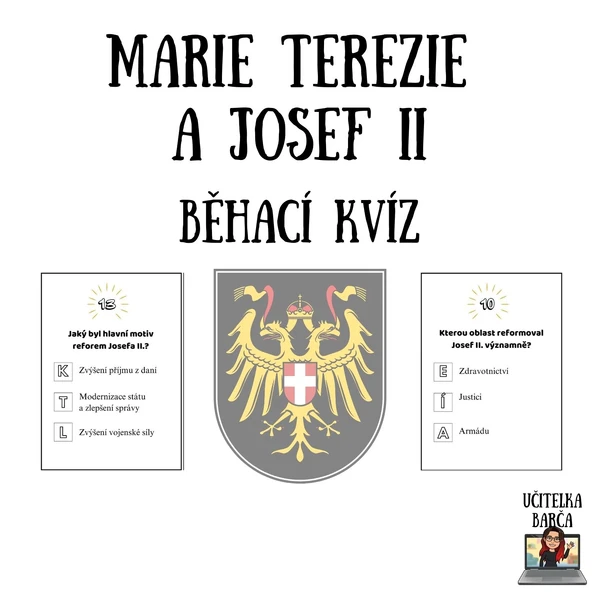 Běhací kvíz - Marie Terezie a Josef II.