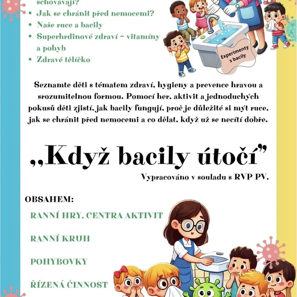 Bacily, zdraví, nemoc, vitamíny