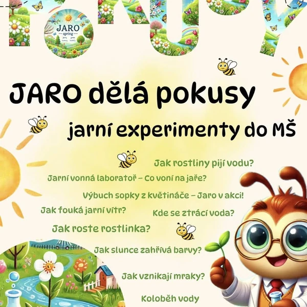 Jaro - pokusy, experimenty 