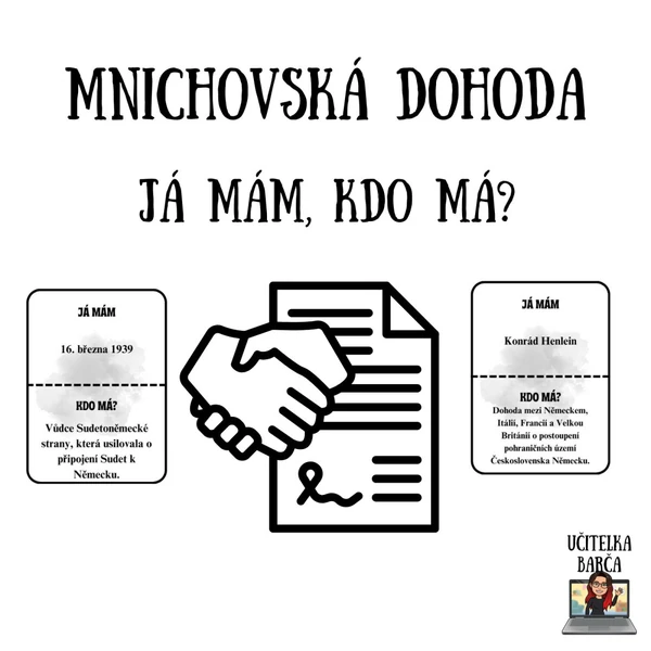 Já mám, kdo má? - Mnichovská dohoda