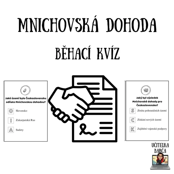 Běhací kvíz - Mnichovská dohoda