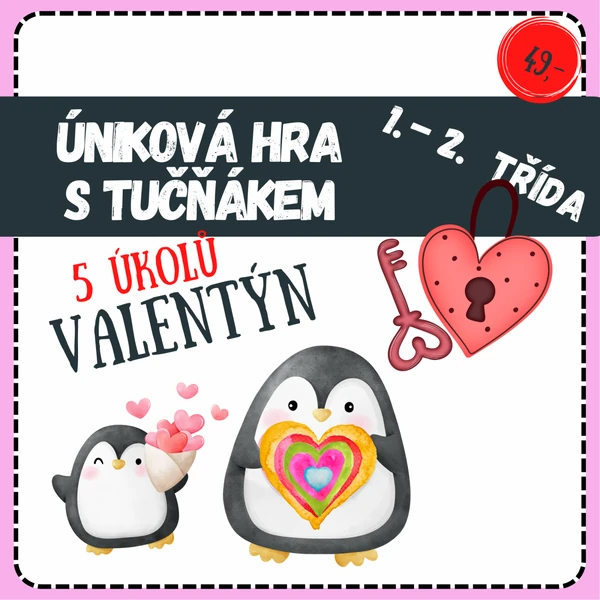 Úniková hra s Emilem - Sv. Valentýn