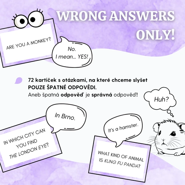 Wrong answers only! / Špatná odpověď je správná odpověď!