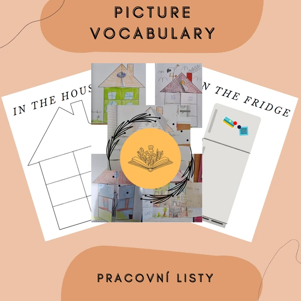 Obrázková slovní zásoba – kreativní pracovní listy do angličtiny